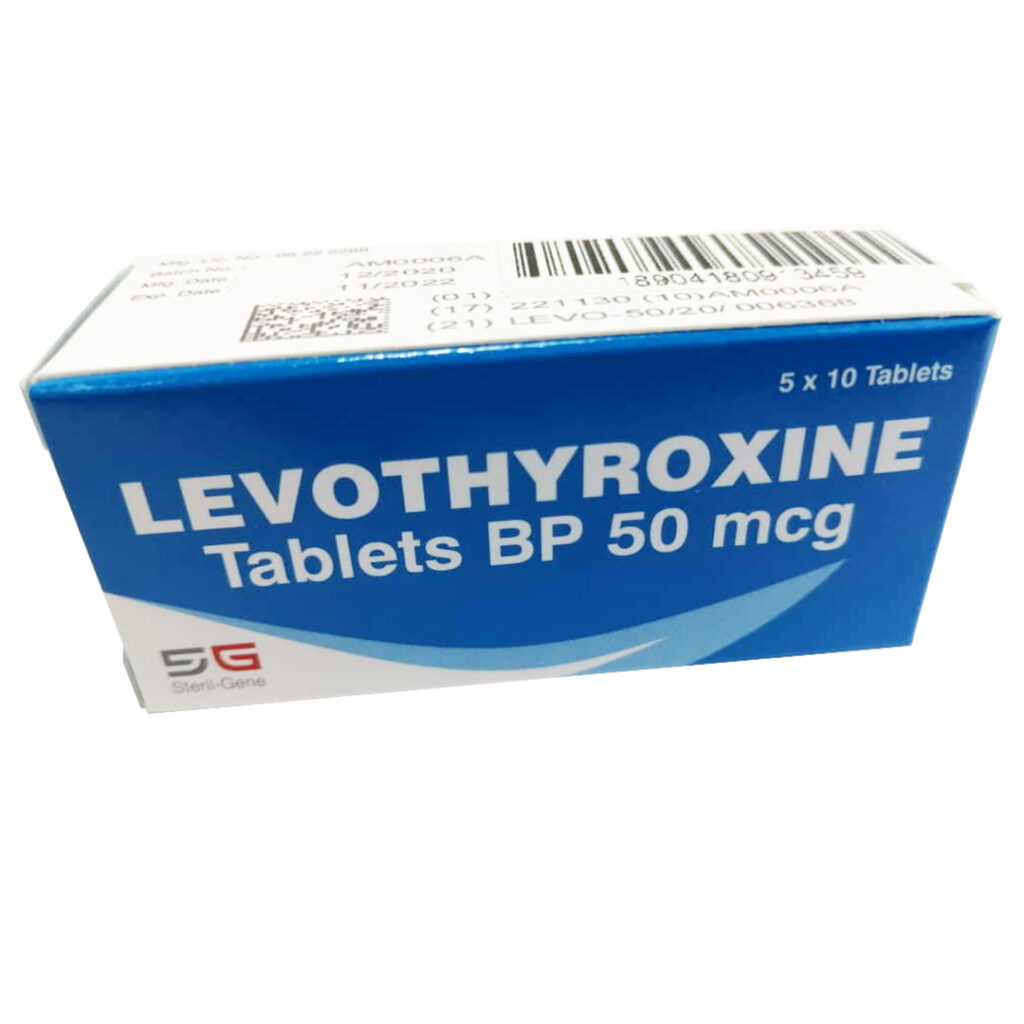 Levothyroxine BP DROGUERIA CLINICA